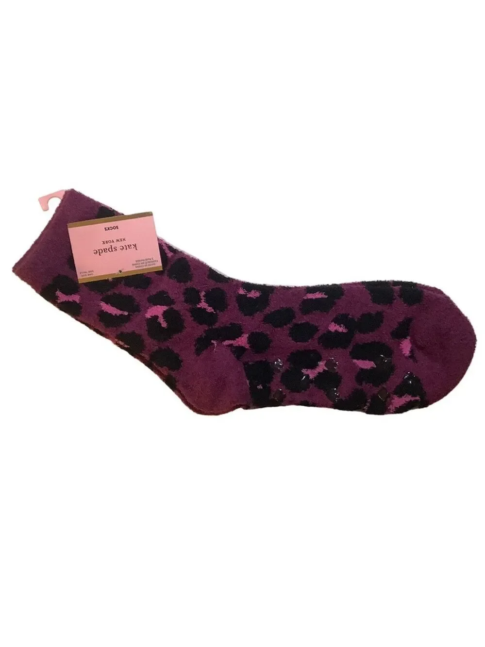 Kate Spade Cozy Crew Socks 2 Pairs New